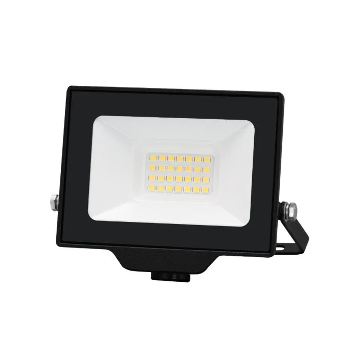 Noxion Proyector LED Beamy Aluminium Negro 20W 2200lm 100D - 830 Luz Cálida | IP65 - Simétrico