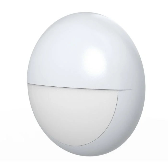Noxion Plafón LED Techo/Pared Pro V2 12/16/20W 2400lm - 830-840-865 CCT | 325mm - IP65 - Sensor de Movimiento y Luz + Párpado Circulo Blanco