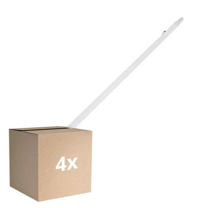 Multipack 4x Ledvance Pantalla LED Estanca Prueba De Vapor Eco Slim 36W 4320lm - 840 Blanco Frio | 120cm