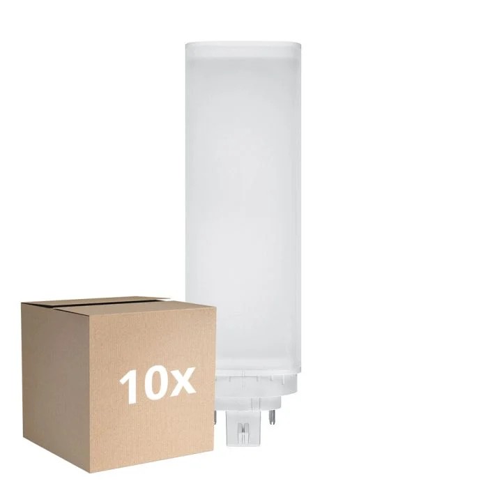 Multipack 10x Ledvance Dulux-T LED 16W - 830 Luz Cálida | 4-Pines - Reemplazo 32W