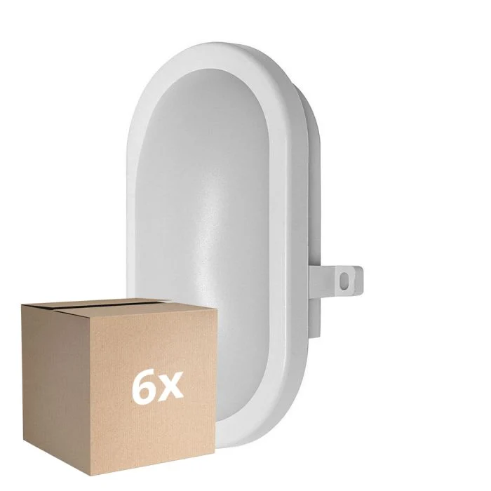Multipack 6x Ledvance Plafón LED Techo/Pared Blanco 11W - 840