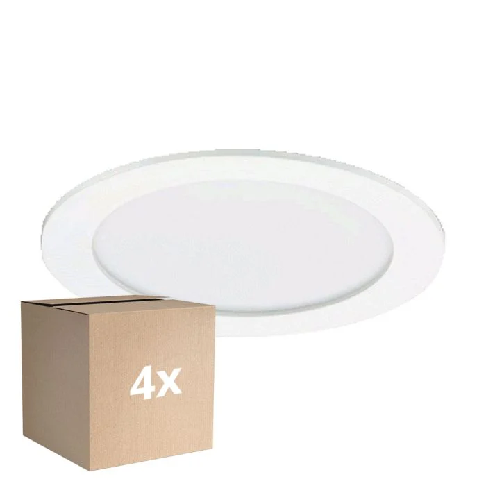 Multipack 4x Philips Downlight LED Coreline DN145B 21W 2100lm - 840 Blanco Frio | 215mm