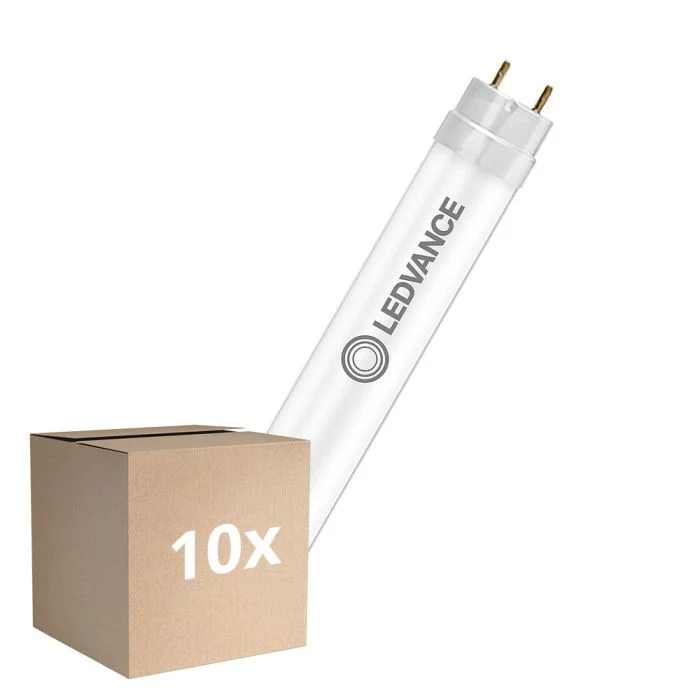 Multipack 10x Ledvance Tubo LED T8 Superior (EM/Mains) Ultra Output 22.1W 4100lm - 850 Blanco Frio | 150cm - Reemplazo 58W