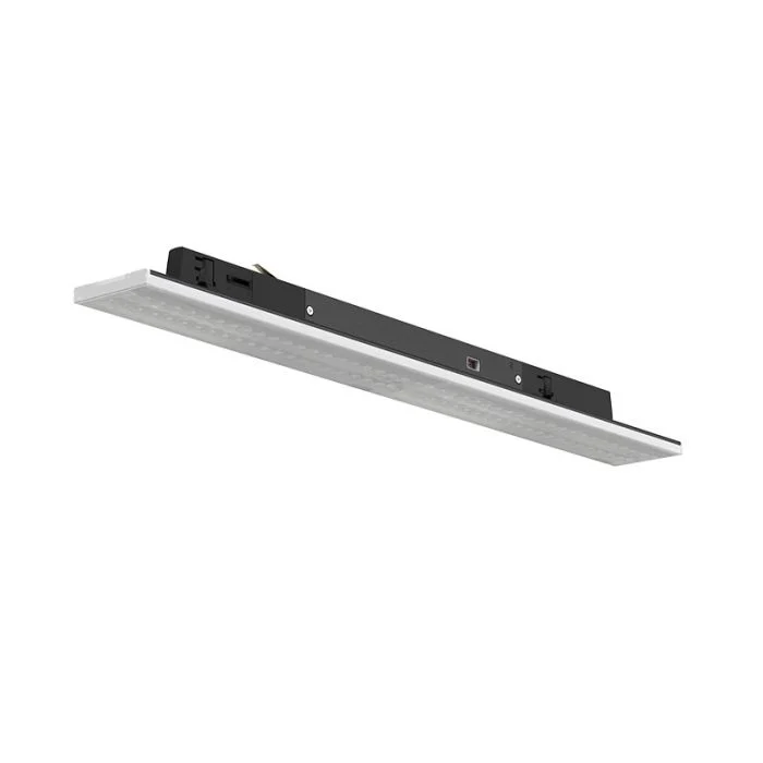 Noxion LED Fijación de rail 3 Fases Negro Ajustable 12W/16W/20W/24W 3840lm 90D - 830-840-850 CCT | 60cm