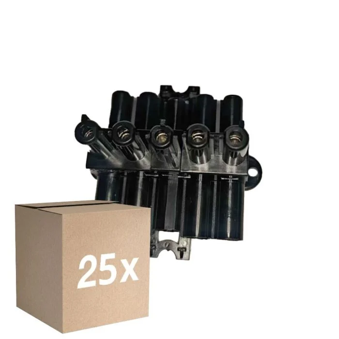 Multipack 25x Noxion GST - Compatible T - Conector - 1 Macho + 2 Hembra - 5 pole