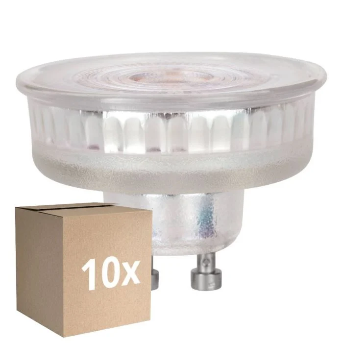 Multipack 10x Eglo Foco LED GU10 PAR16 4W 400lm 38D - 827 Luz Muy Cálida | Regulable - Reemplazo 57W