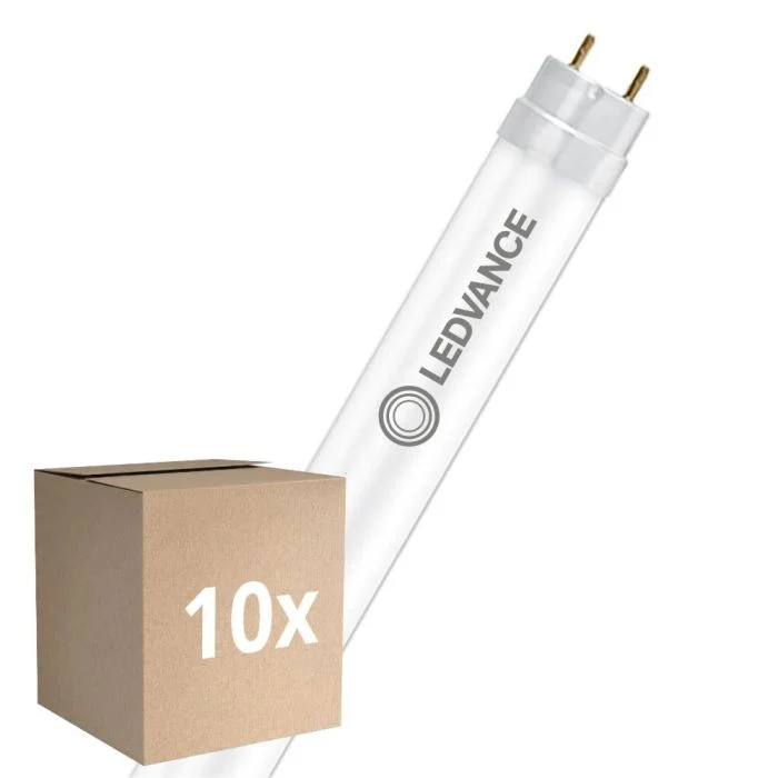 Multipack 10x Ledvance Tubo LED T8 EM Value (EM/Mains) Ultra Output 29W 3500lm - 865 Luz De Día | 150cm - Reemplazo 58W