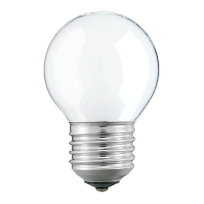 Standard Bombilla Bombilla Incandescentee Esférica Mate P45 E27 60W 230V