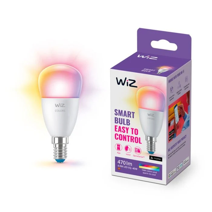 WiZ Smart LED E27 Globe Con Filamento Mate 5W 470lm | Mejor Reproducción De Color - Regulable - Reemplazo 40W