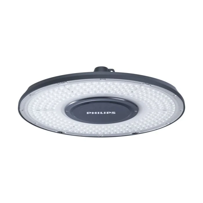 Philips Campana LED CoreLine Aluminium Gris 110W 20000lm 90D - 840 Blanco Frio | IP66 - Regulable, Dali