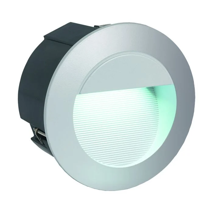 Eglo Luz De Pared Zimba Aluminium Plata 2W 300lm - 840 Blanco Frio | IP65