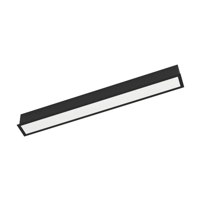 Eglo Empotrado Luz Salitta Aluminium Negro 14W 1680lm - 830 Luz Cálida | IP65