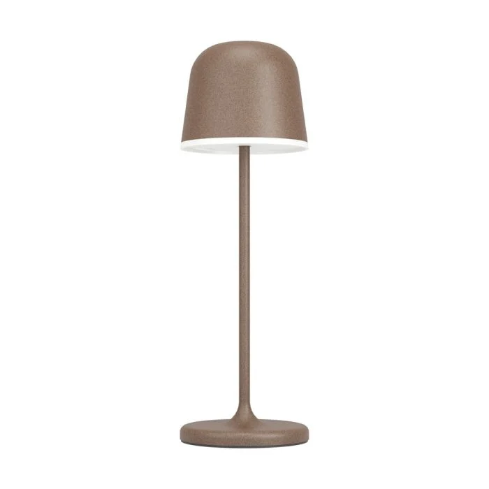 Eglo Lámpara De Mesa Mannera Aluminium Oxidado 2W 200lm - 830 Luz Cálida | IP54 - Touch Regulable - USB-C