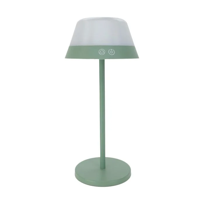 Eglo Lámpara De Mesa Meggiano Verde 1W 170lm - 830 Luz Cálida | IP54 - Touch Regulable