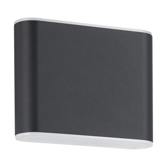 Eglo Luz De Pared Grutti Aluminium Antracita 2W 320lm - 830-840-865 CCT | IP65