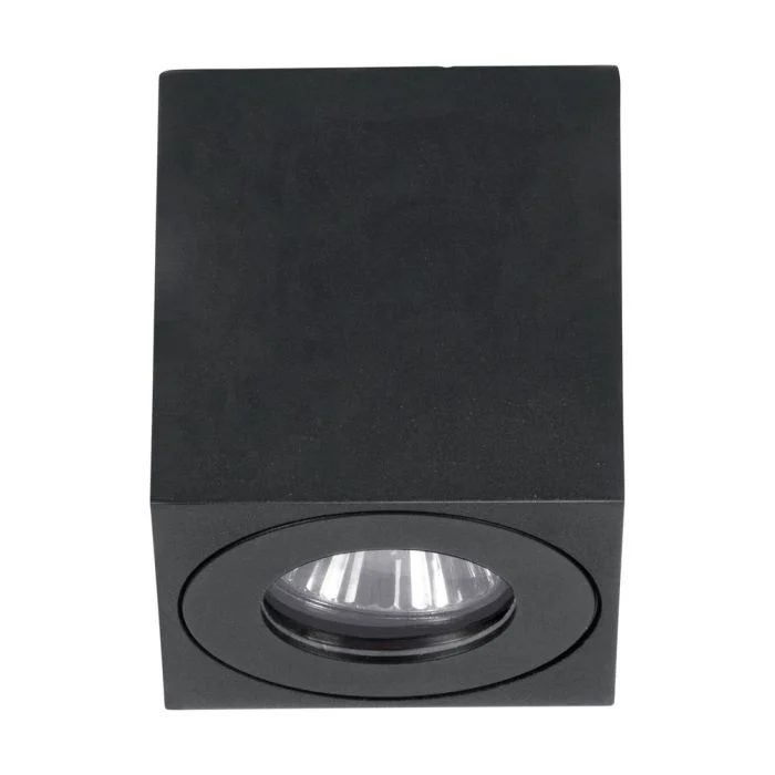 Eglo Techo Foco Torrecola Aluminium Negro | IP44 - Apta para 1x GU10