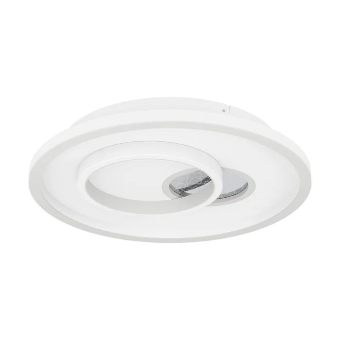 Eglo Pared y Luz de techo Tiriolo Acero Blanco Plata 14W 1800lm - 840 Blanco Frio | IP20