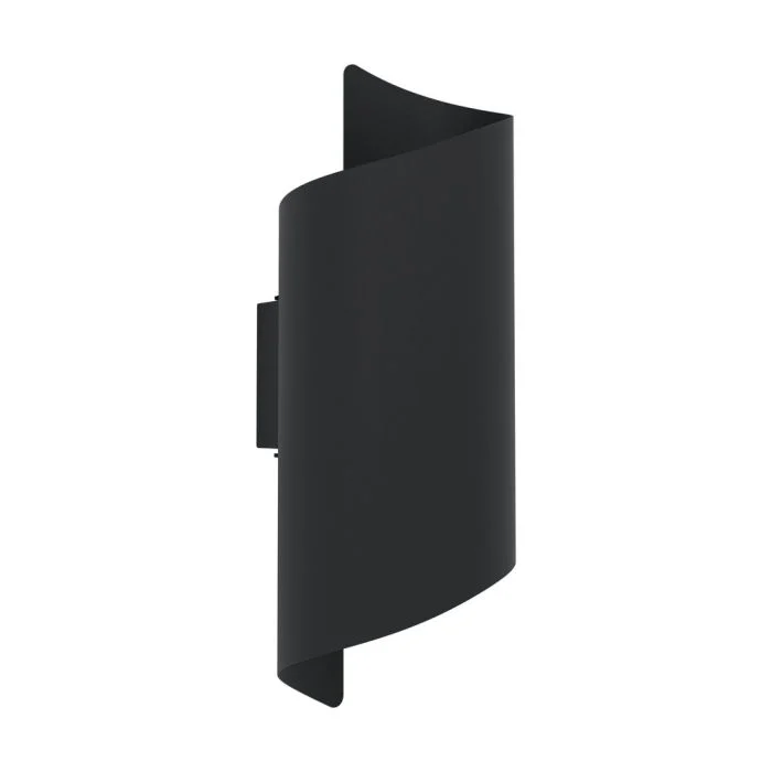 Eglo Luz De Pared Montarello Acero Negro Up & Down 4W 510lm - 827-840-860 CCT | IP54