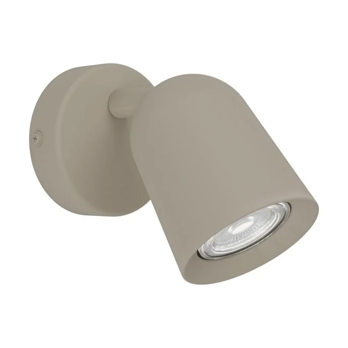 Eglo Luz De Pared Camaldoli Acero Lijado | IP20 - Apta para 1x GU10