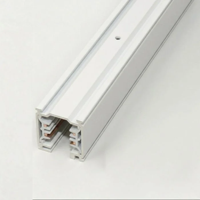 3 Fases Sistema de rieles - 1m - Blanco