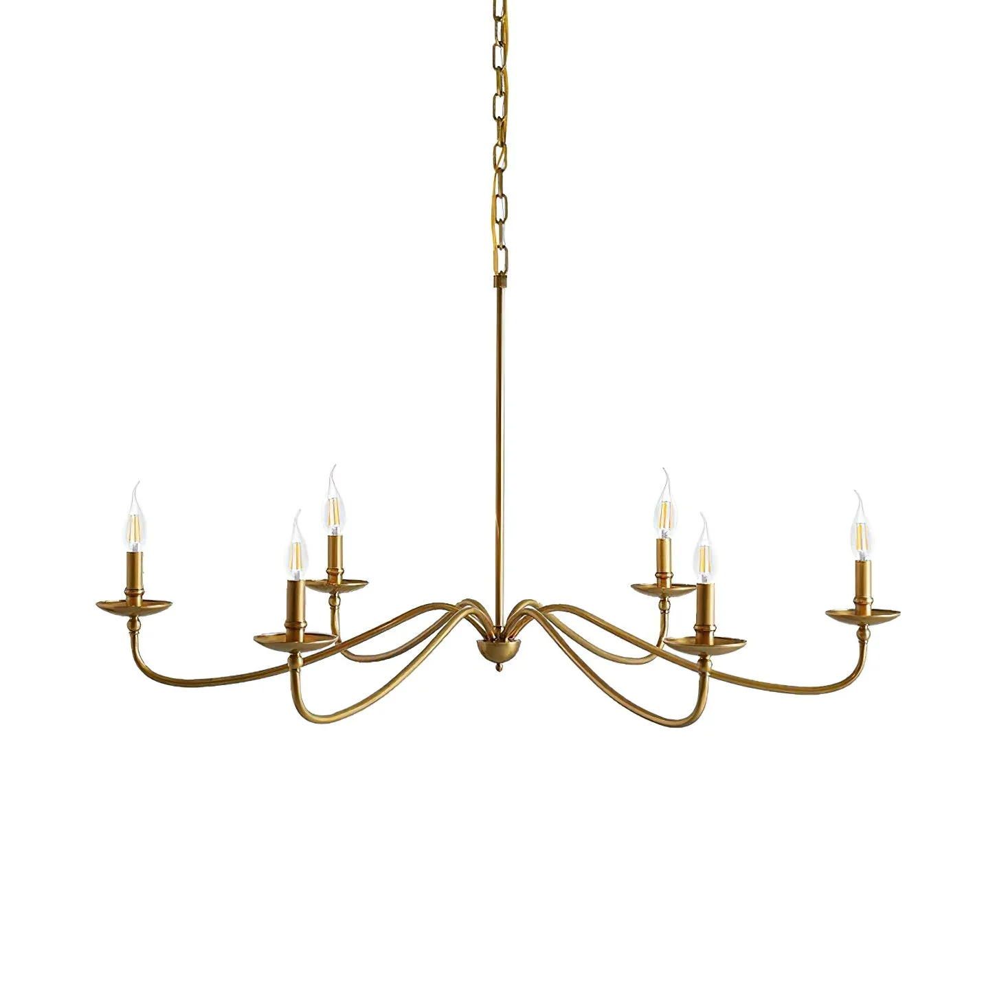 Alshaarae Araña Latón Vintage Industrial