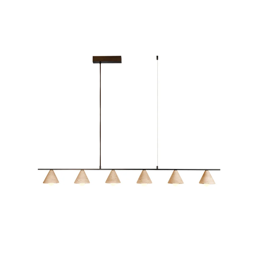 Ulfuvyi Lámpara Colgante Travertino Moderno Minimalista