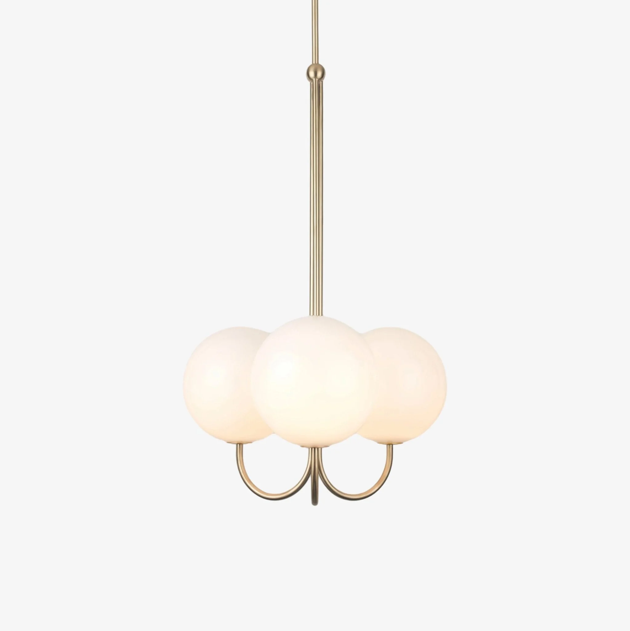 Mirelent Lámpara Colgante de Metal y Vidrio Elegante