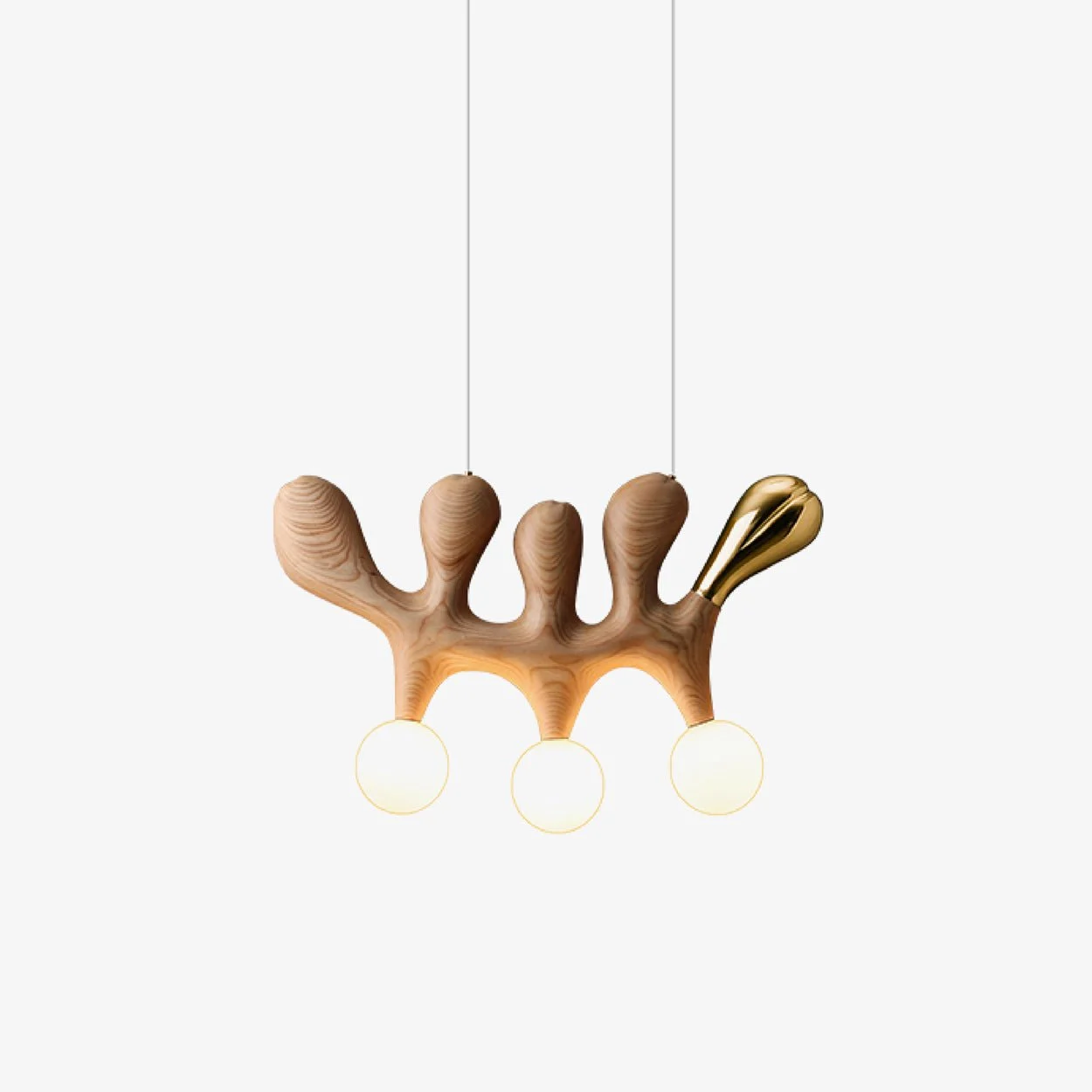 Sprout Aplique de pared Madera Contemporáneo Madera
