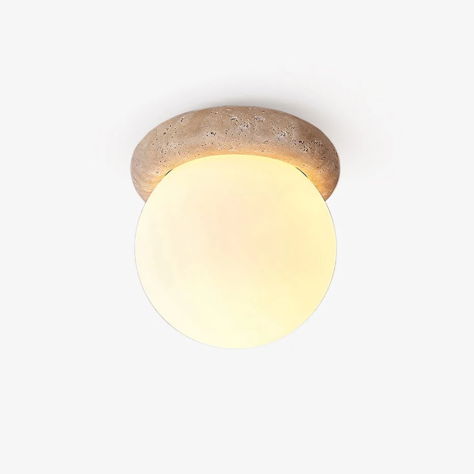 Colaeiel Luz Techo Minimalista Travertino