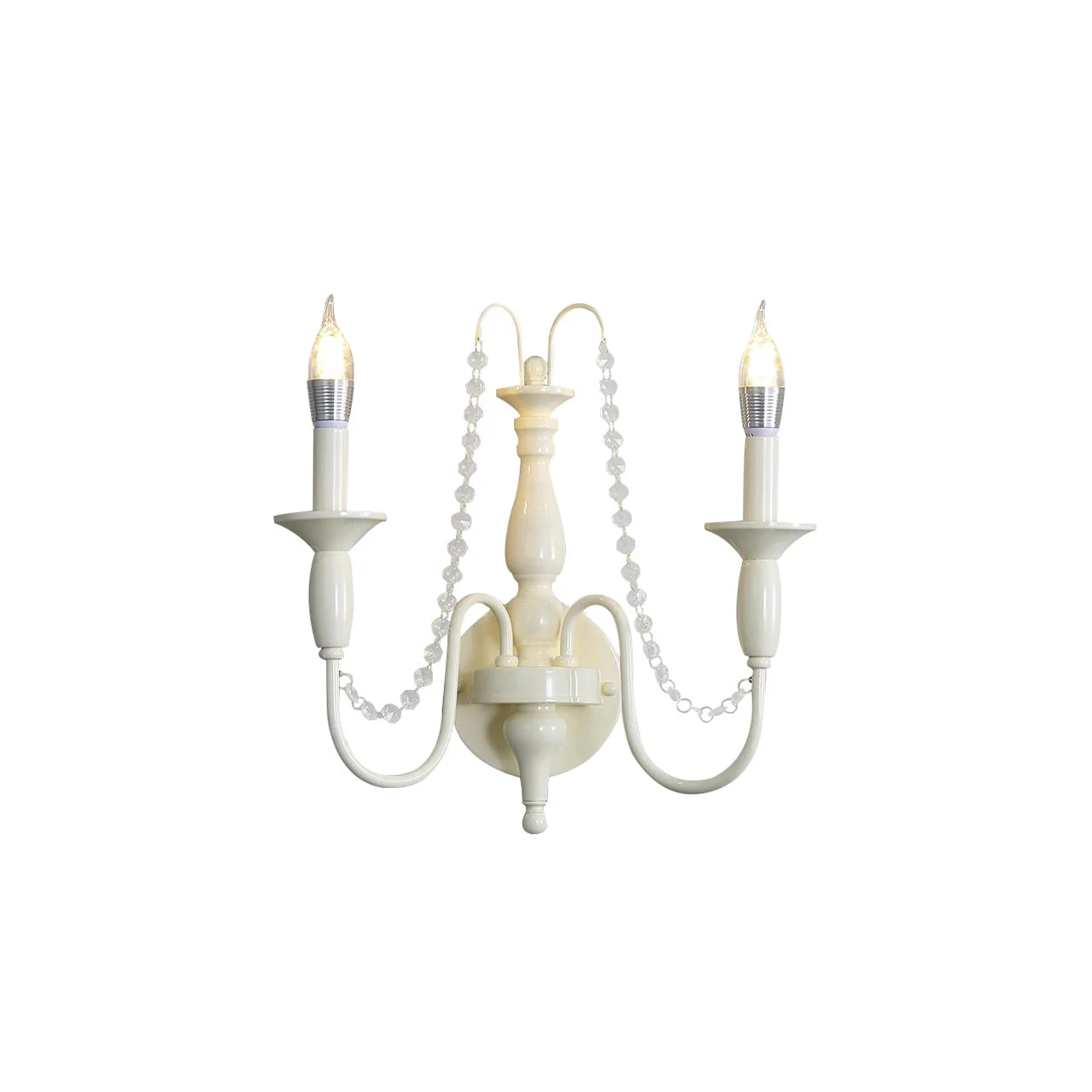 Jarnbruvys Aplique de pared Cristal Tradicional Vela