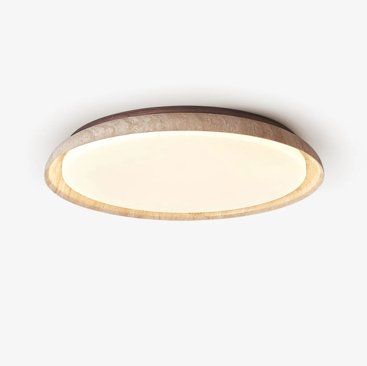 Elvinila Luz de Techo Minimalista de Travertino