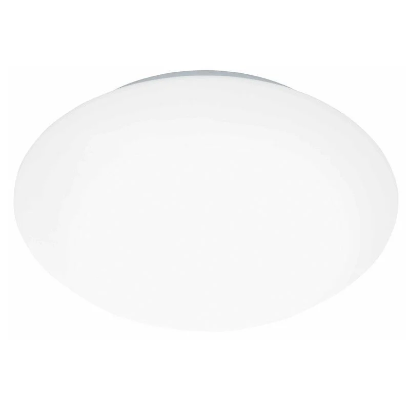 Lámpara de techo blanca de vidrio, Dara