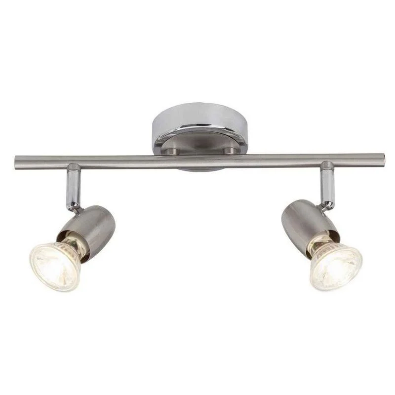 Foco de techo cromado de metal, Wietse, 7W, 3000K LED