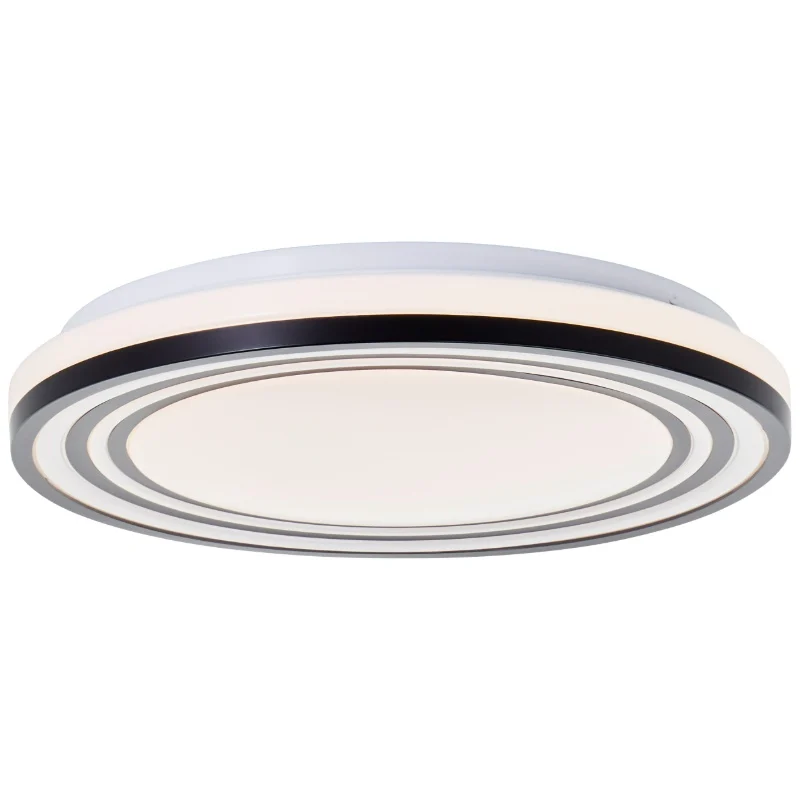 Lámpara de techo negra moderna, Merlijn, 24W, 3000K LED