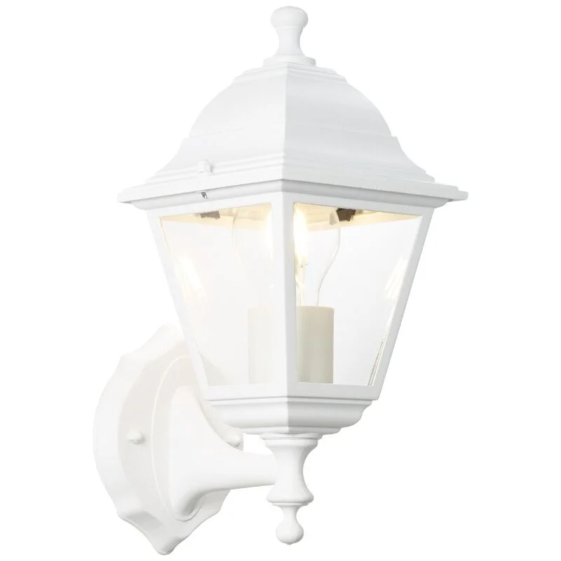 Lámpara exterior blanca antigua, Kalle, IP44