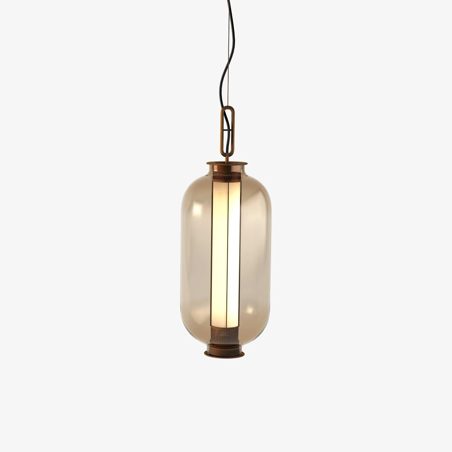 UphaosLámpara Colgante Familiar de Cristal Moderna