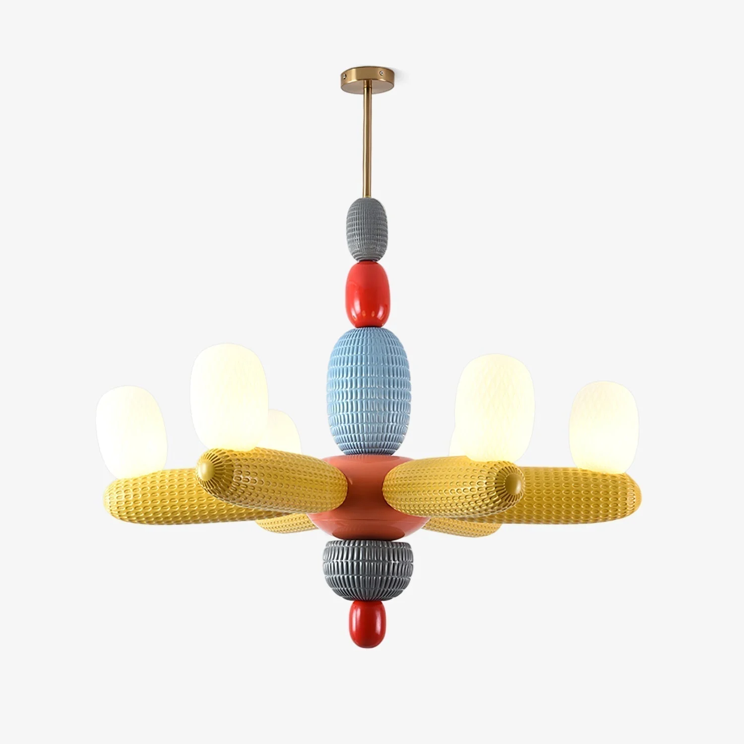 Lustra Chandelier de Cristal Artístico Nórdico Premium Balloons