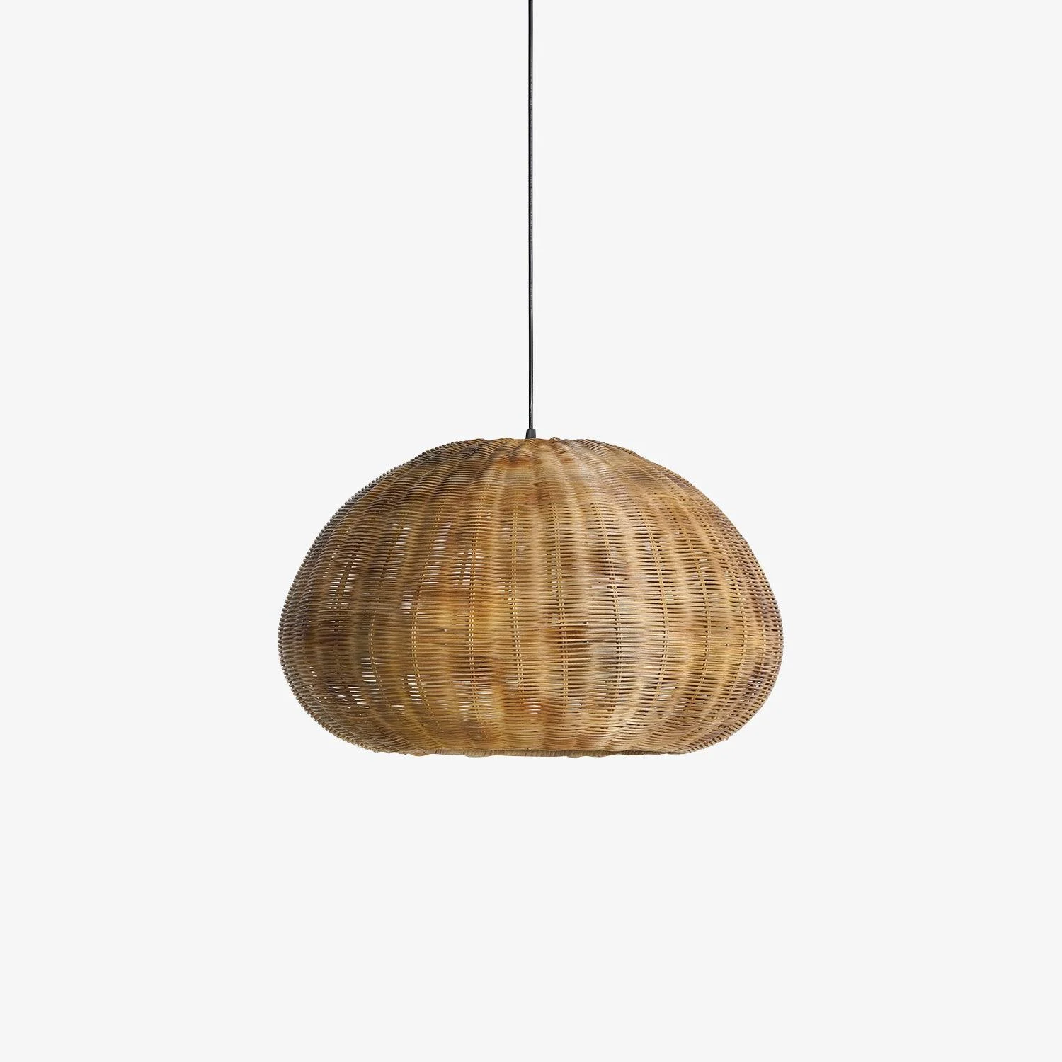 Lámpara colgante de bambú vintage Adam