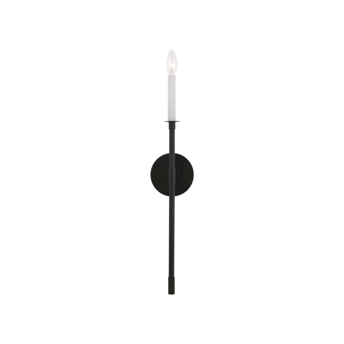 Alvuvyh Aplique de pared Negro Moderno Minimalista