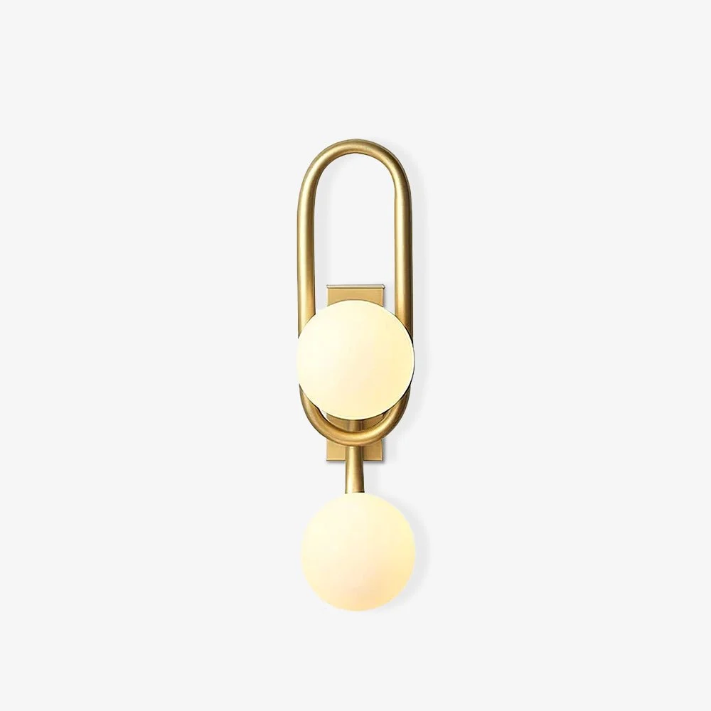 Alphaia Aplique de pared Vidrio Moderno Minimalista