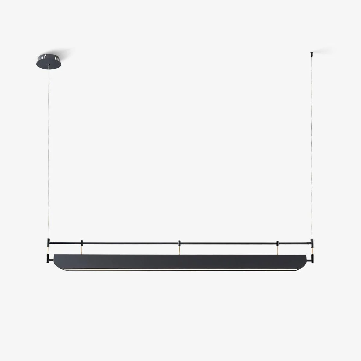 Lustra Lámparas de araña Minimalista Negro Techo LED