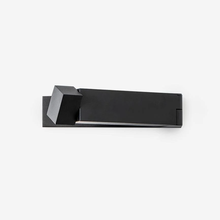 Matt Aplique de Pared Minimalista Aluminio Negro