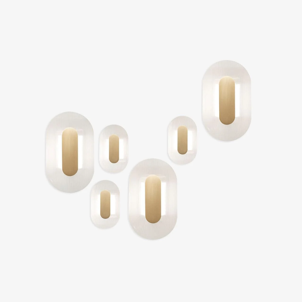 Uvyneth Aplique de pared Vidrio Premium Nórdico Arte