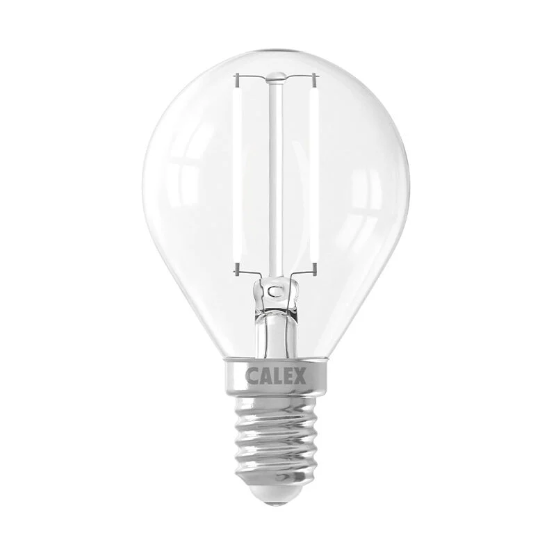 Lámpara de bolas Calex LED, E14, 2W, 2700K (blanco cálido adicional)