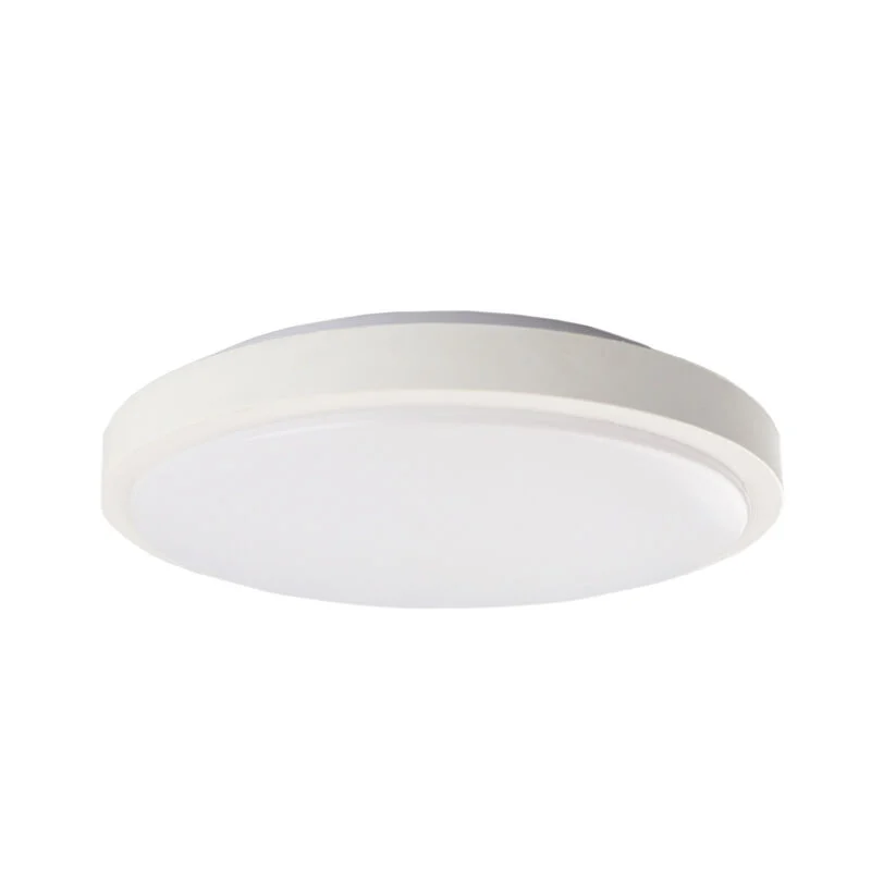 Plafón de techo blanco de plástico, Kos, 22W, 3000K LED