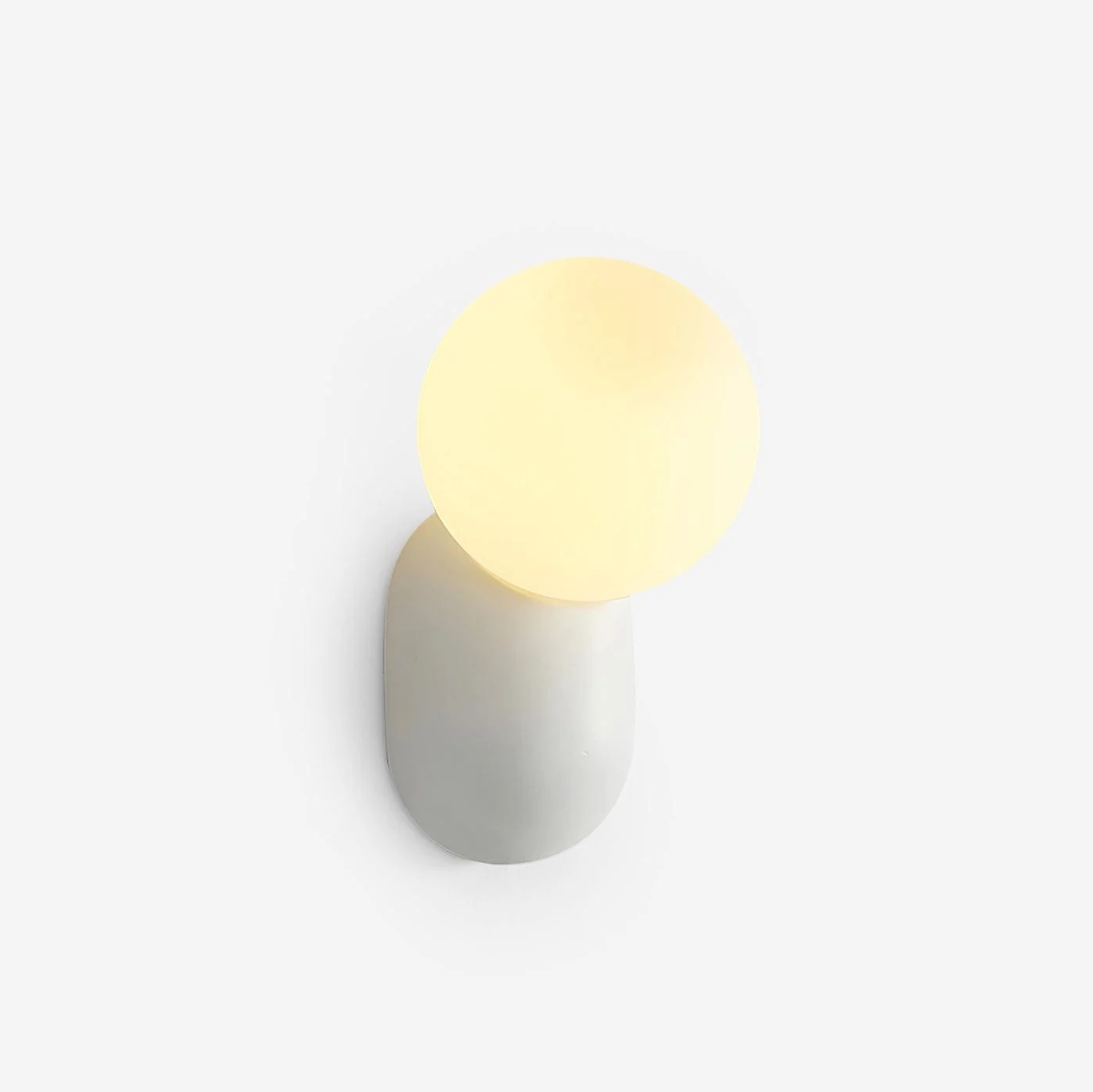 Lunara Minimalista Globo Pared Aplique