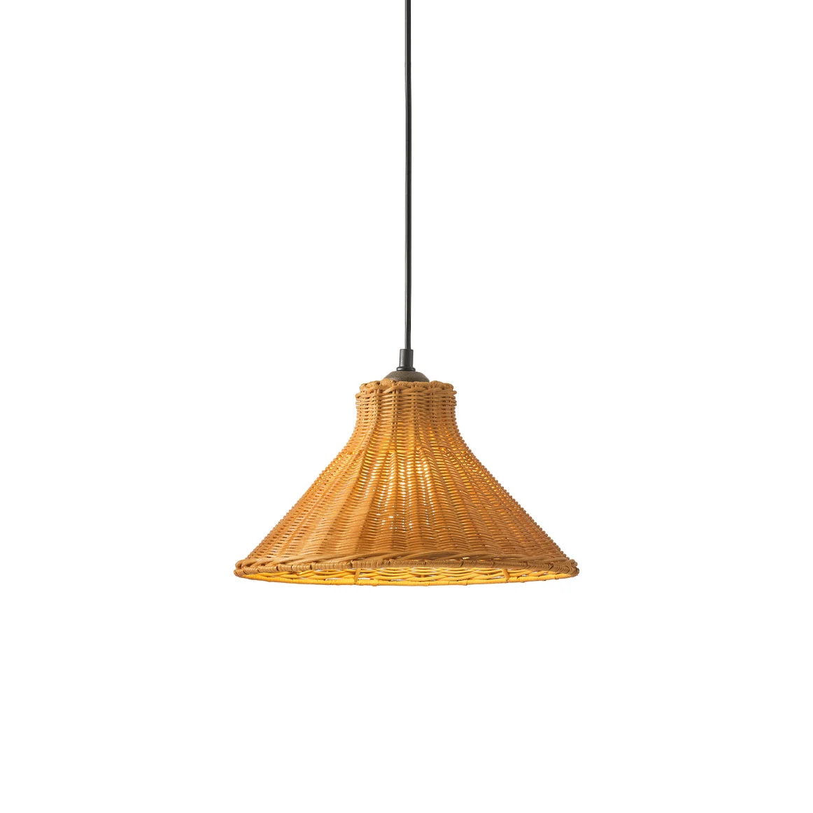 Vamirel Lámpara Colgante Rattán Minimalista Natural