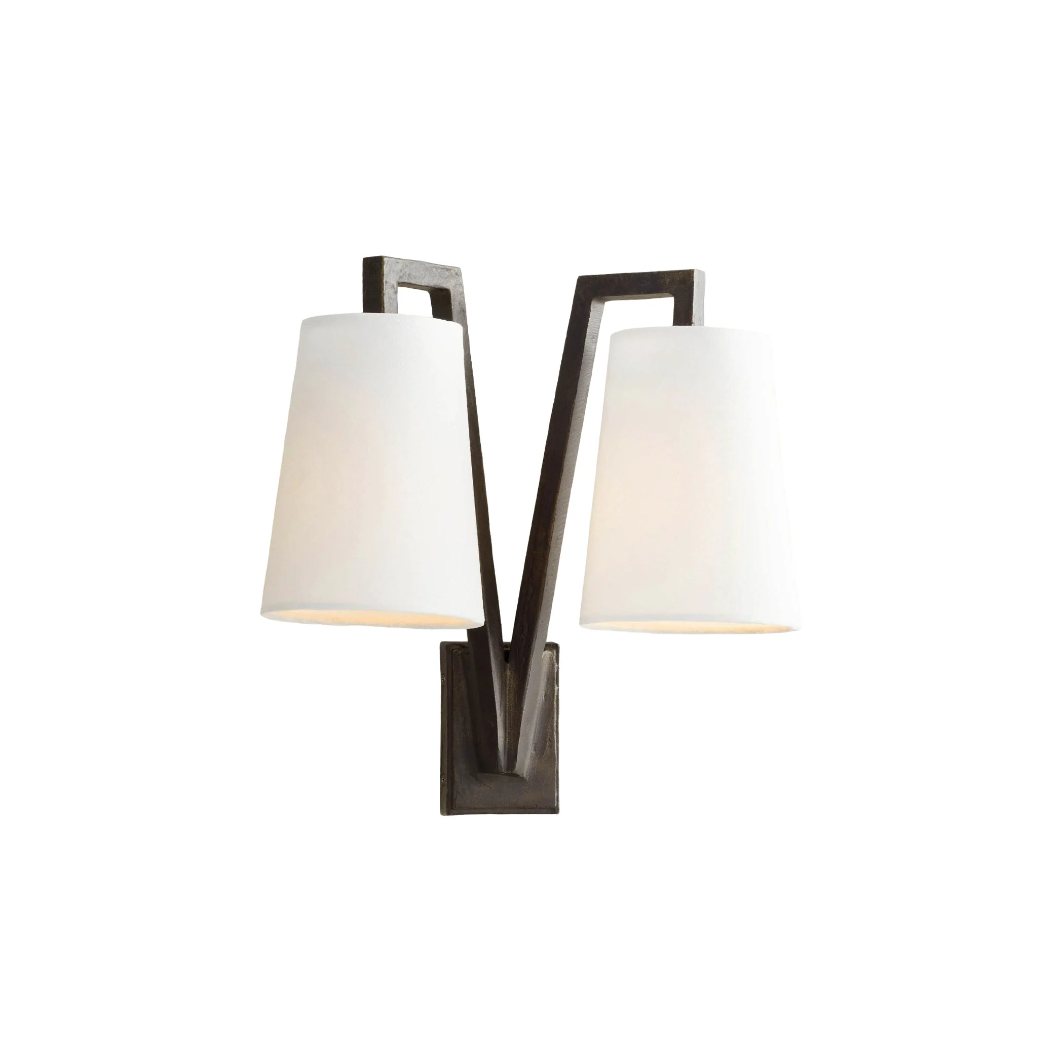 Ivmarel Aplique de pared Tela Vintage Industrial Doble