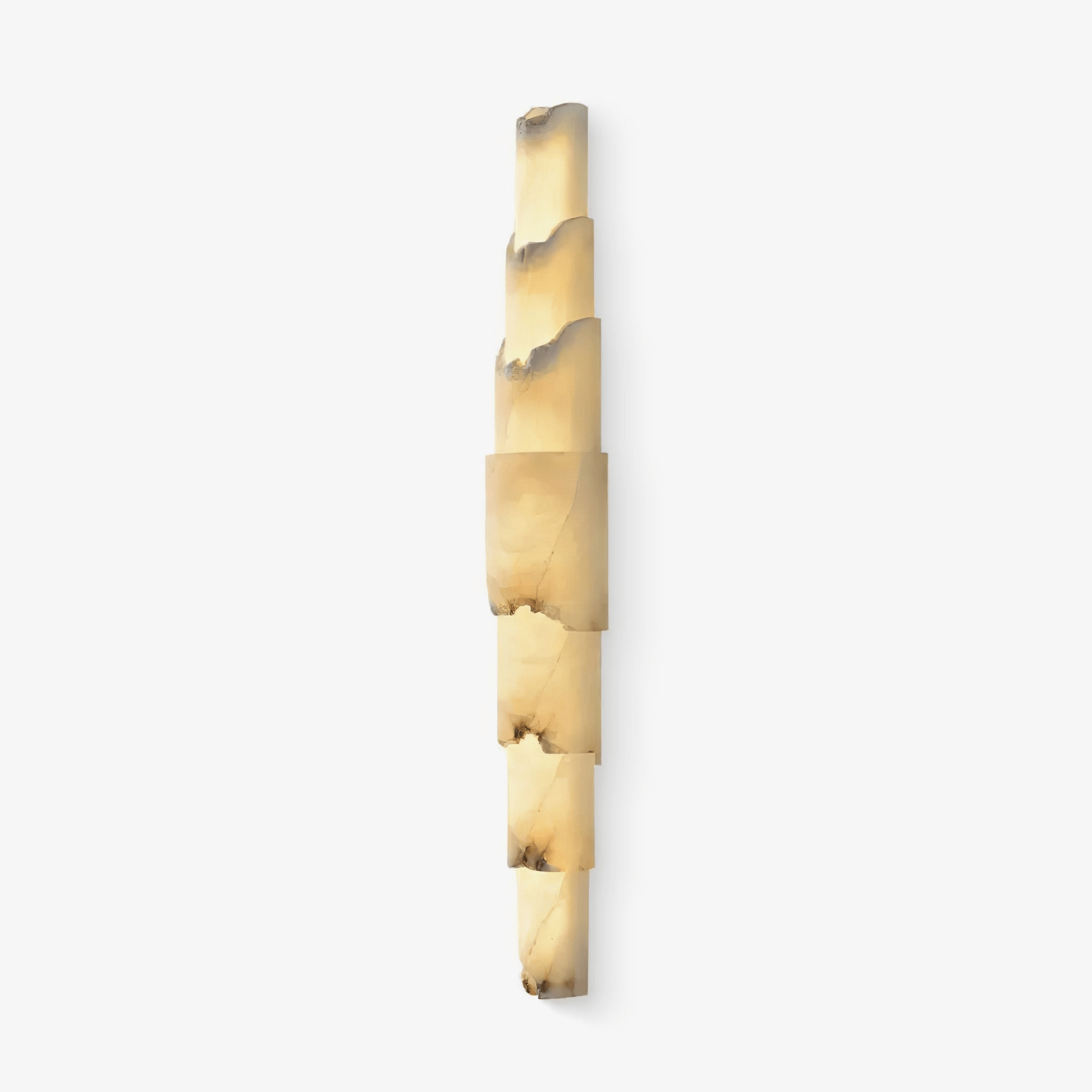 Elara Wandleuchte Alabaster Mehrschichtiges Design