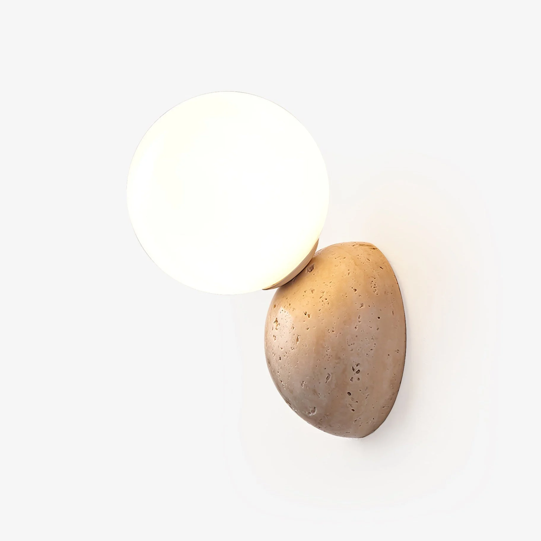 Cethair Aplique de pared Travertino Contemporáneo